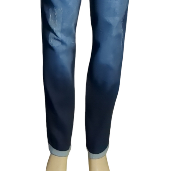 *NEW* Colombian Authentic Skinny Butt Lifter Blue Jeans Size 14 - Picture 9 of 12